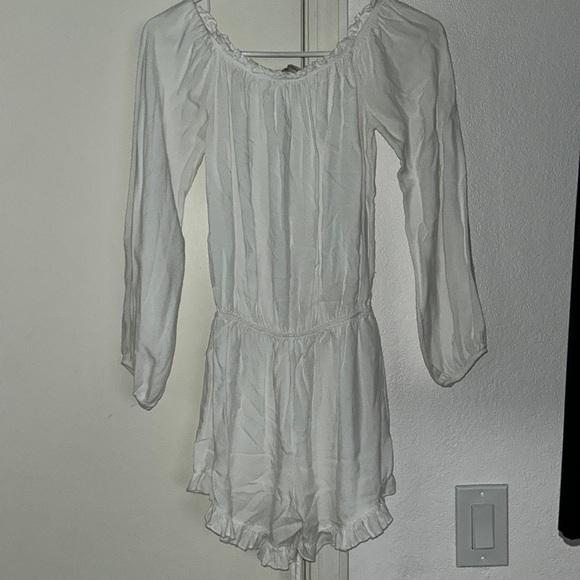 Brandy Melville white Romper - Picture 3 of 5